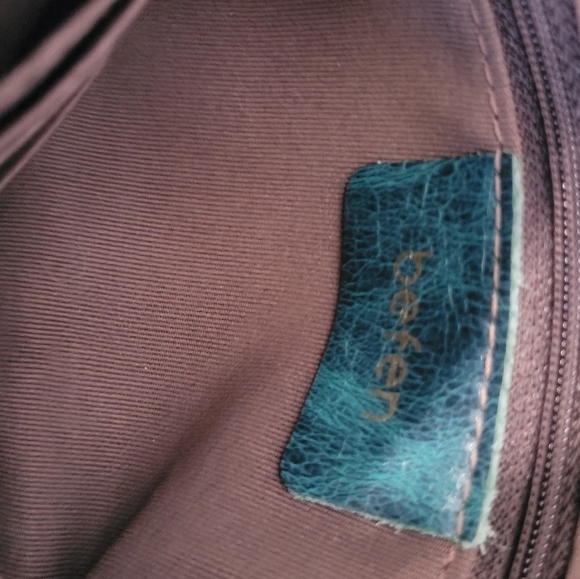 BEFEN Green Marbled Vegan Wristlet Pouch with Multiple Internal Compartm… - Picture 8 of 9